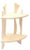 Полка "Зигзаг" угловая (2 полки) 230х450