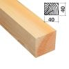 Брусок строганый 40х40х3000 сосна