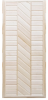 Дверной блок "Зигзаг"  1800х700х70 липа